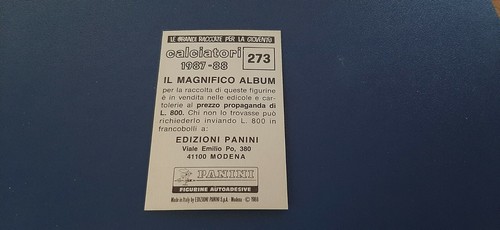 Figurine Calciatori Panini 1987/88 con velina - Scegli dall'elenco da 1 a 303 - Imagen 231 de 263