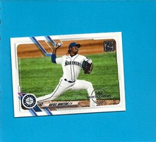 2021 Topps 582 Montgomery Club Foil Stamp #637 Rafael Montero Seattle Mariners