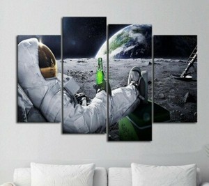 Multi Panel Print Beer Canvas Set Micro Brew 5 Piece Wall Art Astronaut Man Cave Ebay Multi Panel Print Beer Canvas Set Micro Brew 5 Piece Wall Art Astronaut Man Cave Ebay
