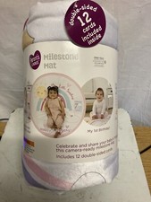 Parent's Choice My Little Sunshine Monthly Milestone Mat with 12 Cards Included