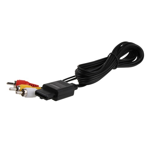 Cable 6' Audio Video Cord AV To RCA For Super Nintendo GameCube N64 SNES NGC - Picture 7 of 8