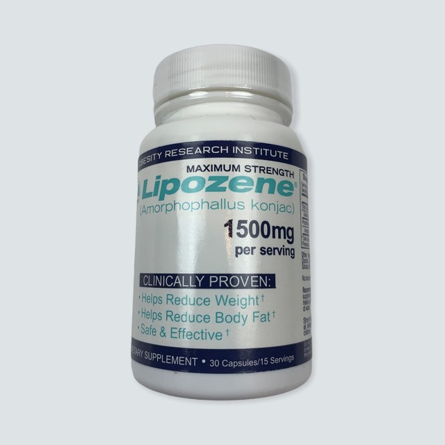 Lipozene 1500mg MAXIMUM Strength Clinically Proven 30 Capsules 2017 for