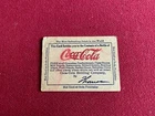 1920's, Coca-Cola, "Thomas" Free Bottle Coupon (Scarce / Vintage)
