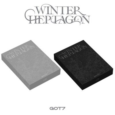 GOT7 [WINTER HEPTAGON] Mini Album CD+Photo Book+3 Card+Sticker+Poster+Print+GIFT