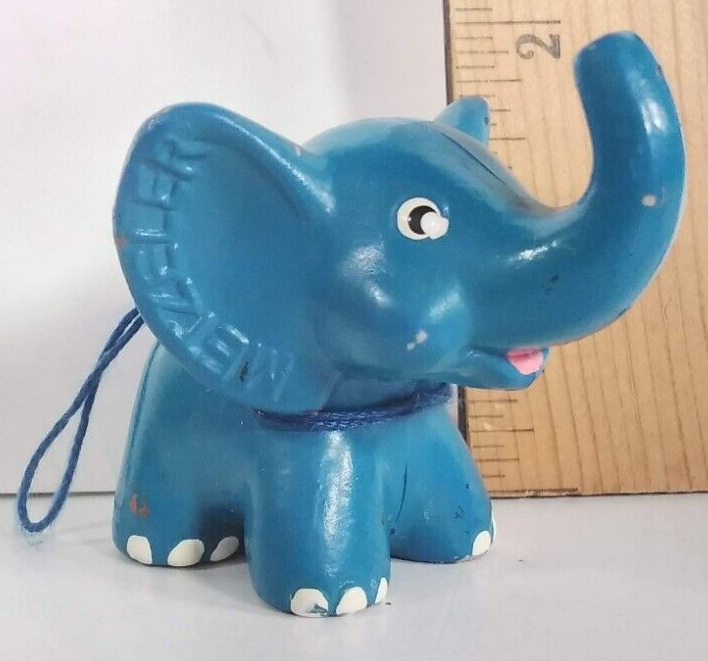 Vintage Metzeler Blue Elephant German Tire Tyre Advertisement
