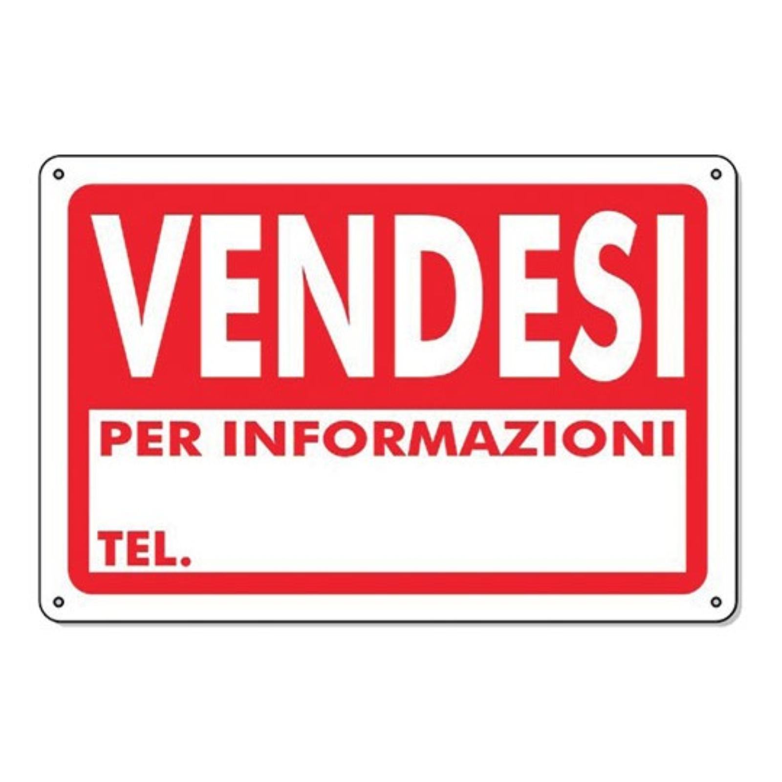 CARTELLO VENDESI PVC - STUDIO 3A