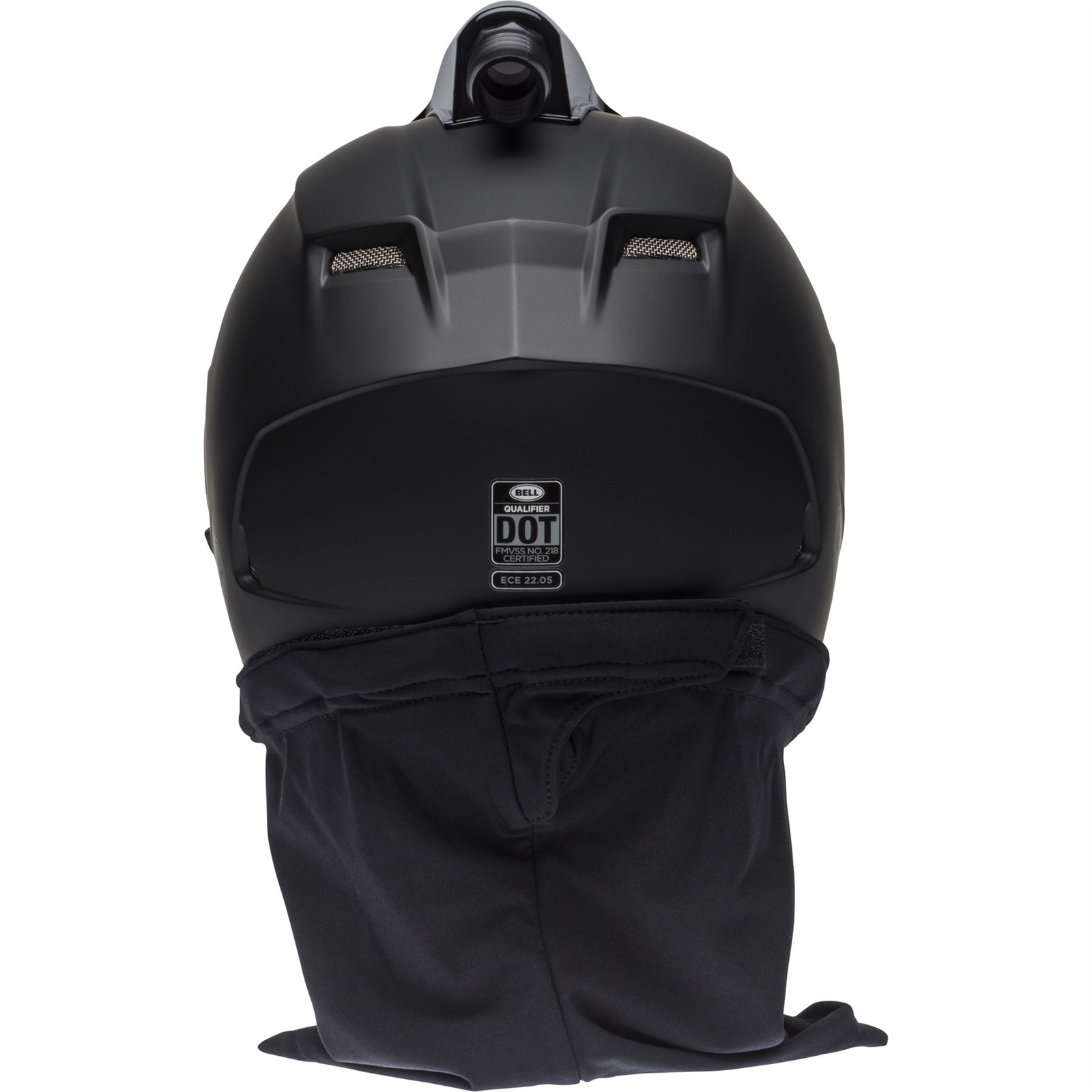 Bell Qualifier Forced Air Full Face Motorcycle Helmet - Matte Black - DOT - Choose Size