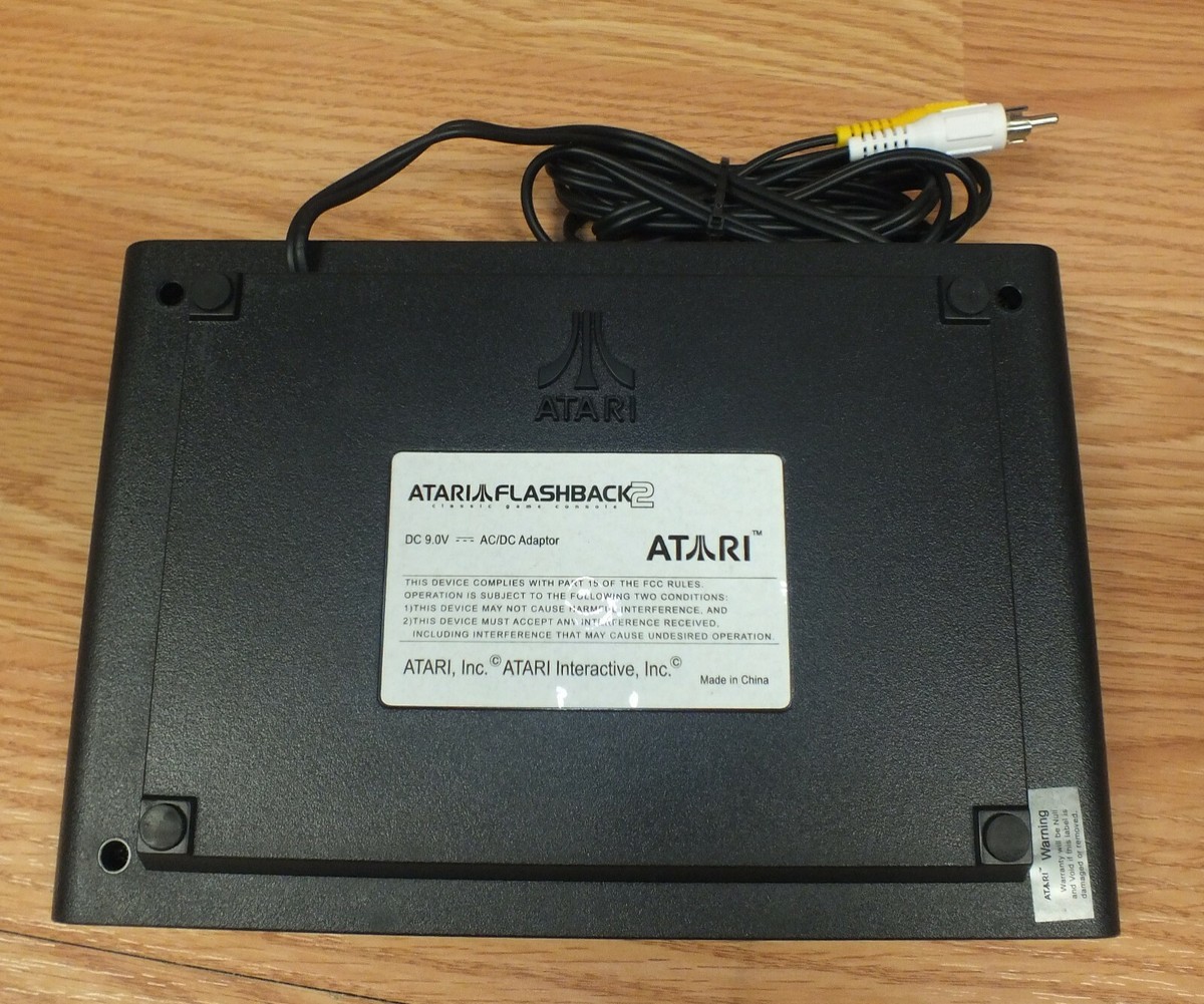 Atari Flashback 2 Black Plug & Play TV Game Console (NTSC