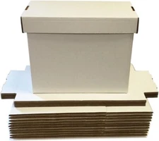 One New Max Pro Short Cardboard Comic Book Storage Box - holds 150-175 comics