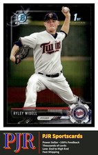 2017 Bowman Draft #BDC-64 Ryley Widell Minnesota Twins  Chrome