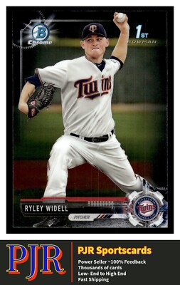 2017 Bowman Draft #BDC-64 Ryley Widell Minnesota Twins  Chrome