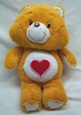 Care Bears NICE SOFT BROWN TENDERHEART BEAR 12" Plush Stuffed Animal Toy