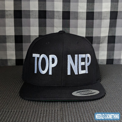 TOP NEP Embroidered Flat Bill Snapback Hat/Cap High Quality