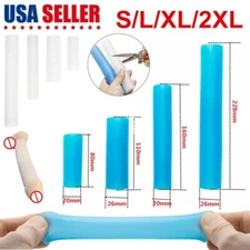 Male Cock-Girth-Enlarger-Enhancer-Penis-Extension-Extender-Sheath-Sleeve S-XXL