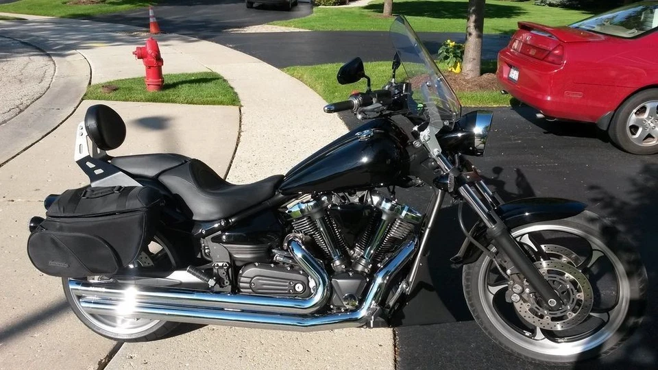 MONTAJE FIJO CORTO RESPALDO PASAJERO SISSY BAR & PAD 4 YAMAHA RAIDER SCL Foto 2 de 4