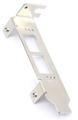 Qlogic HD8320603-00 Half Height Profile Slot Bracket Blende Slotblech QLE2662