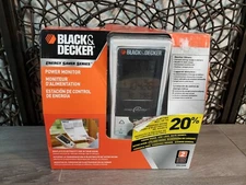 NEW Black & Decker Energy Saver Series Power Monitor EM100B ELECTRICAL SAVINGS