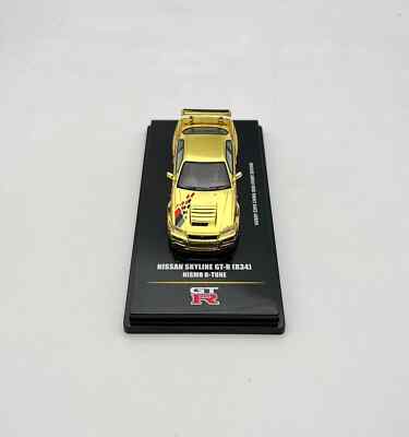 INNO64 1:64 Nissan Skyline GT-R R34 Hobby Expo CHINA 2023 Chrome 3