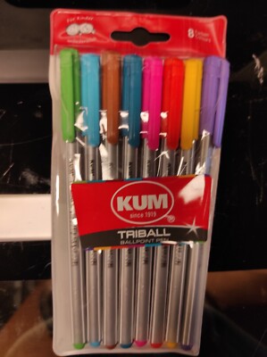 Kum Triball Ballpoint Pen Fineliner 8er 1,0