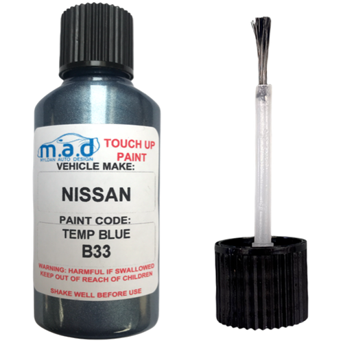 TOUCH UP KIT FOR NISSAN TEMP BLUE B33 PAINT KIT REPAIR 30ML GTR QASHQAI JUKE eBay