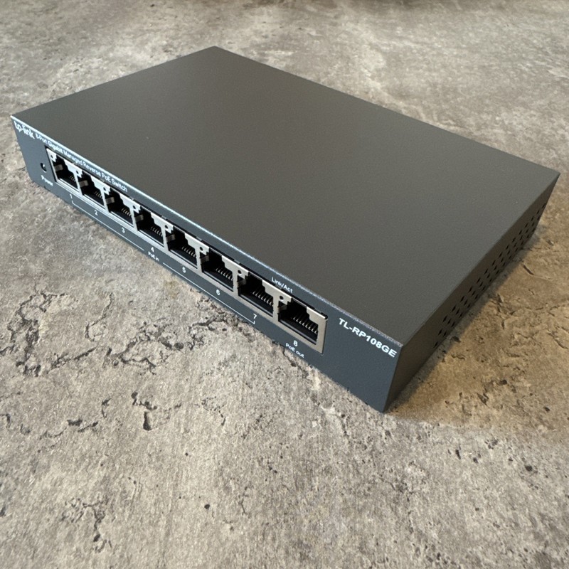 TP-Link 8-Port Gigabit Managed Reverse PoE Switch