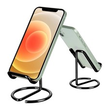 Metal Desk Phone  Tablet Stand Holder  HandsFree Viewing for All Mobile Devices