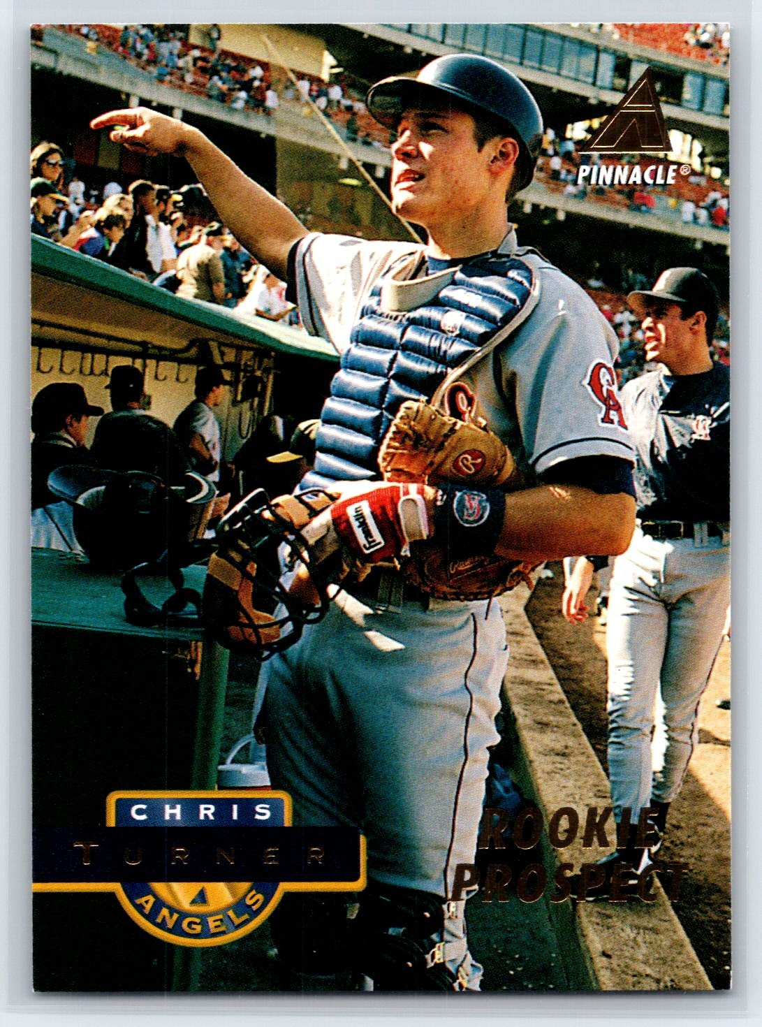 1994 Pinnacle Chris Turner Rookie California Angels RC #405