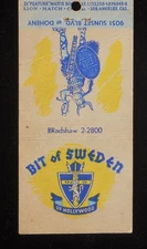 1940s Bit of Sweden Viking Terrace Scandinavian Cocktails Sunset Hollywood CA MB