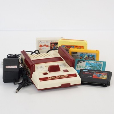 Famicom Console HVC-001 Games Tested System Nintendo Family