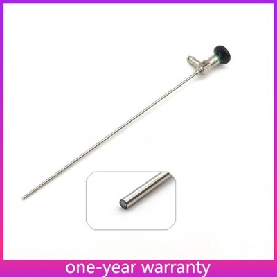 4×302mm 0° Rigid Cystoscope Endoscope   Multi-Brand Light Source Compatible