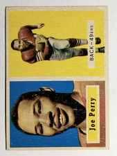 1957 Topps #129 Joe Perry (VGEX)