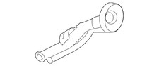 Genuine Nissan Fuel Tank Filler Neck 17221-ez40a Genuine Nissan Fuel Tank Filler Neck 17221-ez40a