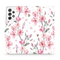 HandyhüLle Mit Klappe FüR Galaxy A72 5G Mobiwear Case Flip Cover Rosa FrüHling