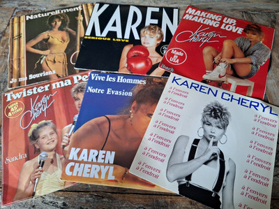 KAREN CHERYL 6 x 7'' VINYL / IBACH - POLYDOR RECORDS