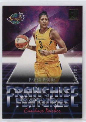 2019 Panini Donruss WNBA Franchise Features Press Proof /199 Candace Parker 6rq