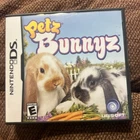 Ubisoft Petz Bunnyz Nintendo DS Video Game E-Everyone Petz Series