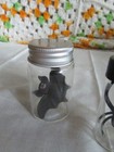 cat, bat, and spider w/ glow in the dark parts in bottles, up to 2.75" tall — photo 3