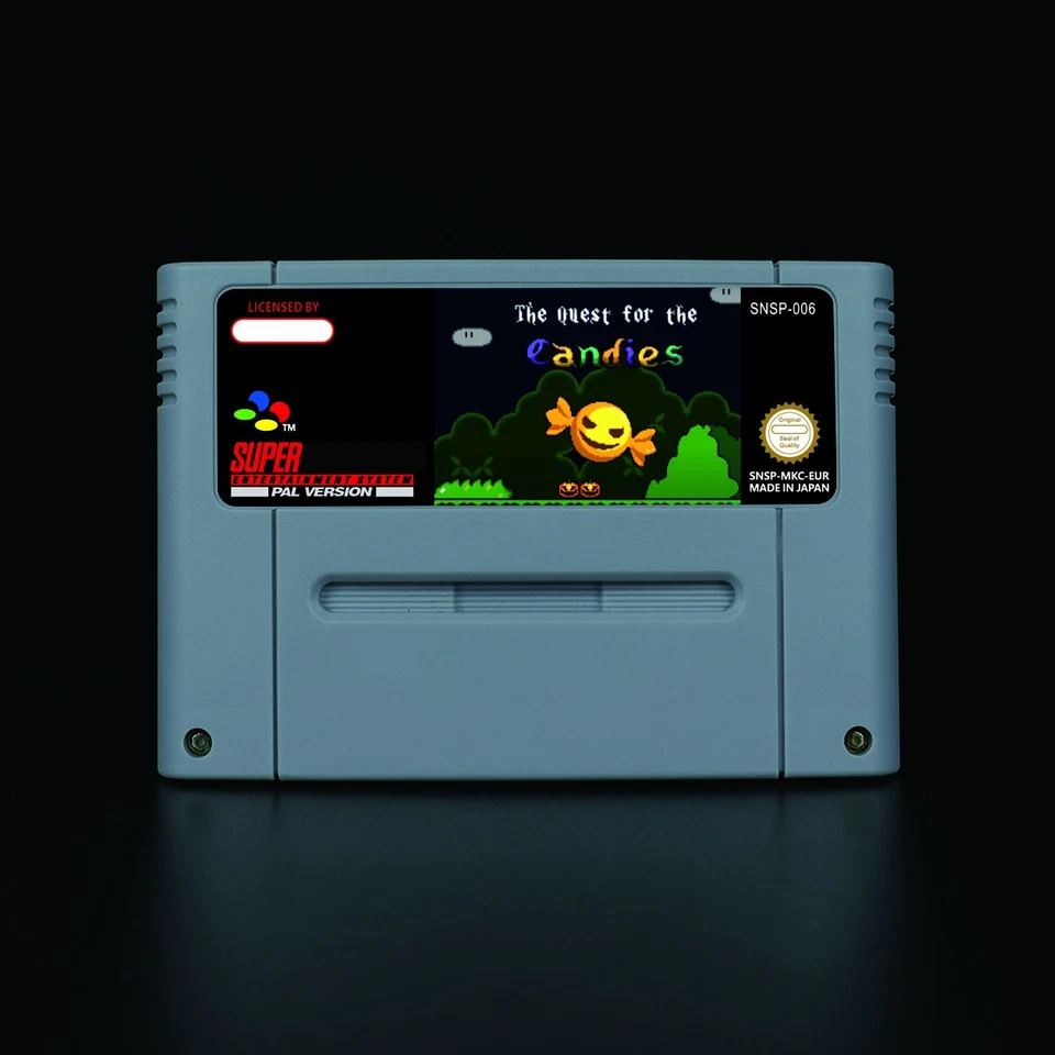 H@CK ROM - SUPER MARIO WORLD The Quest for the Candies FOR SNES PAL - Bild 1 von 1