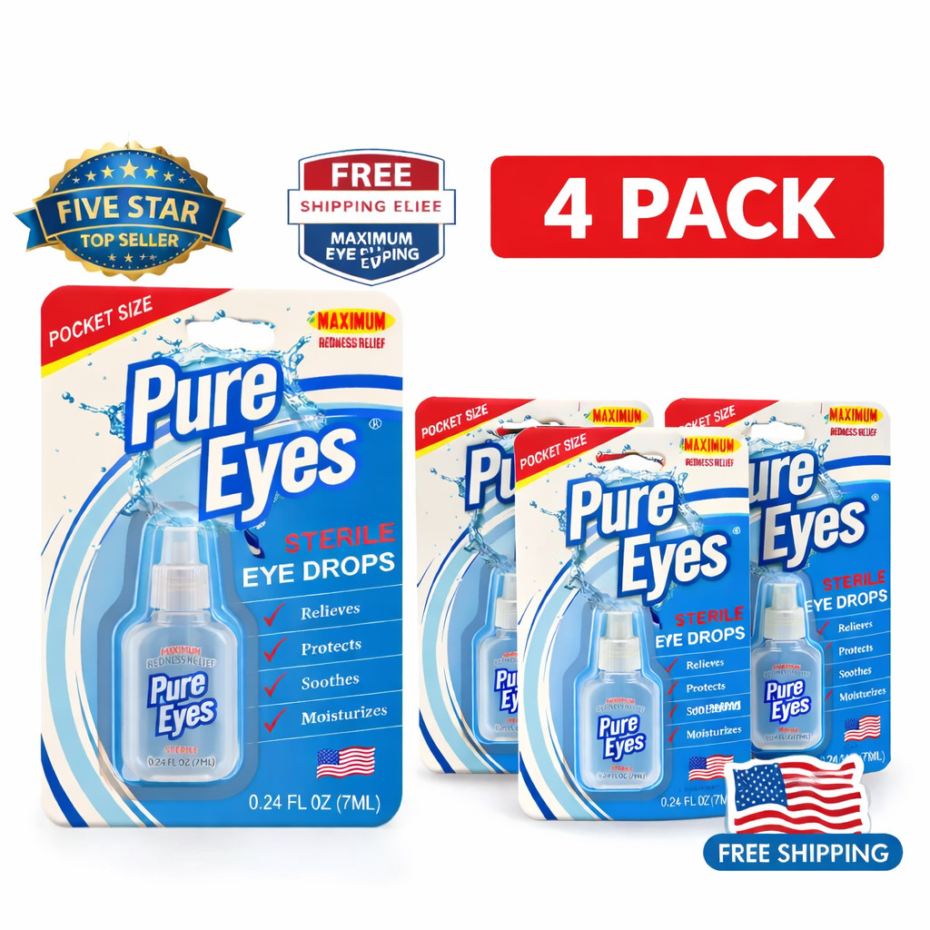 4-pack Sterile 0.24oz Pocket Size