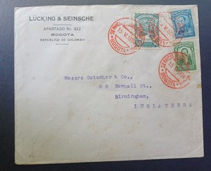 Columbia-C30 Scadta Flight 1924, Bogota To Birmingham UK
