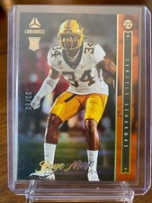 2022 Panini Luminance NFL Boye Mafe Orange Parallel ROOKIE Limited 33/50 Seahawk