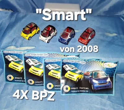 Ü- Ei Serie , Kommplettzatz-  ''Smart''   von 2008 Spielzeug/ Auto