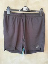 YONEX 25S/S Women Badminton Shorts Sports Training Pants Black US:M 251PH002F