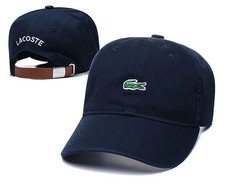 LACOSTE LOGO embroidered adjustable baseball ...