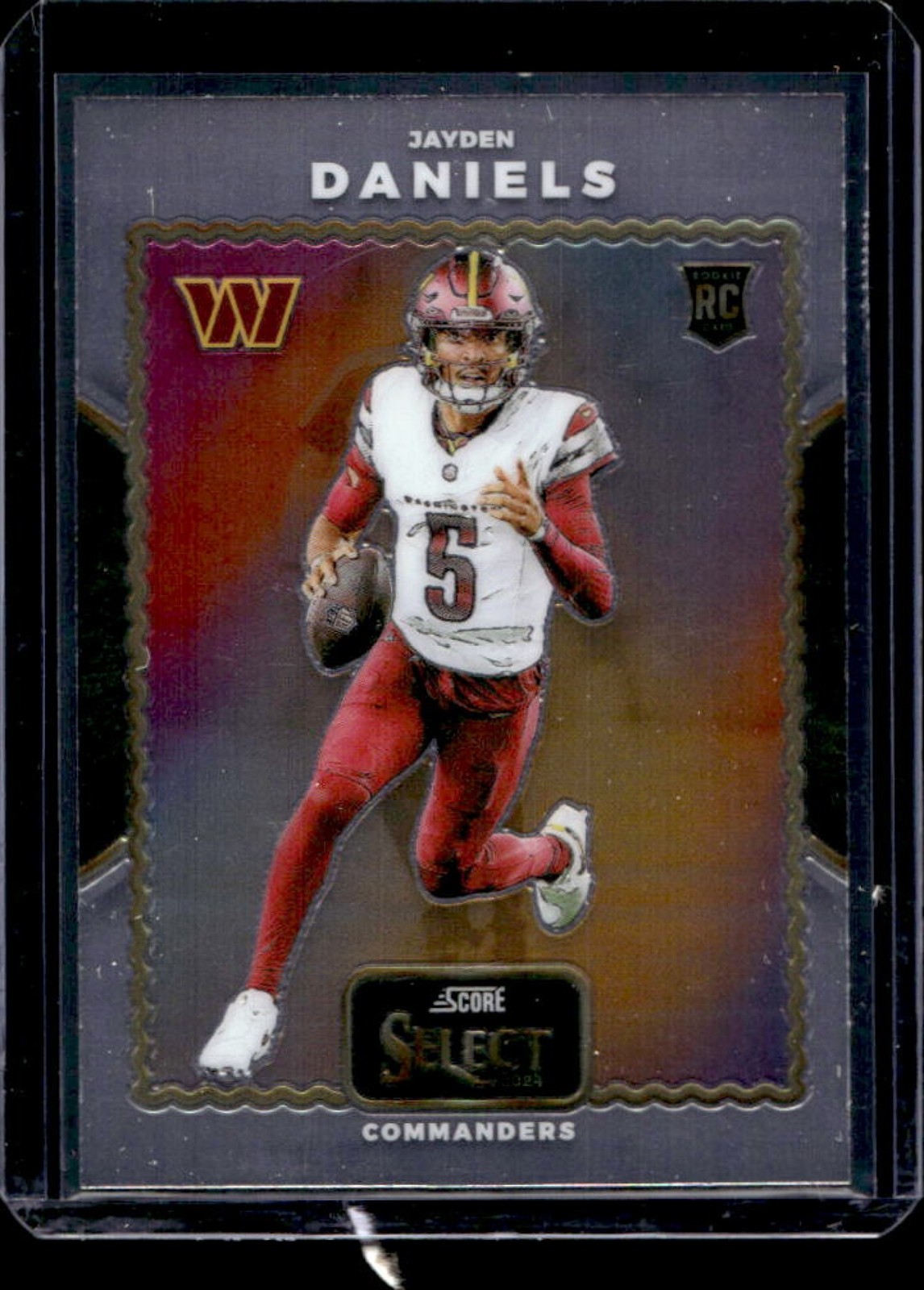 2024 Select Jayden Daniels Score Throwback RC Rookie #16 Commanders