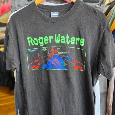 DEADSTOCK Vintage 1987 Roger Waters Radio KAOS Tour T Shirt XL Spring Ford