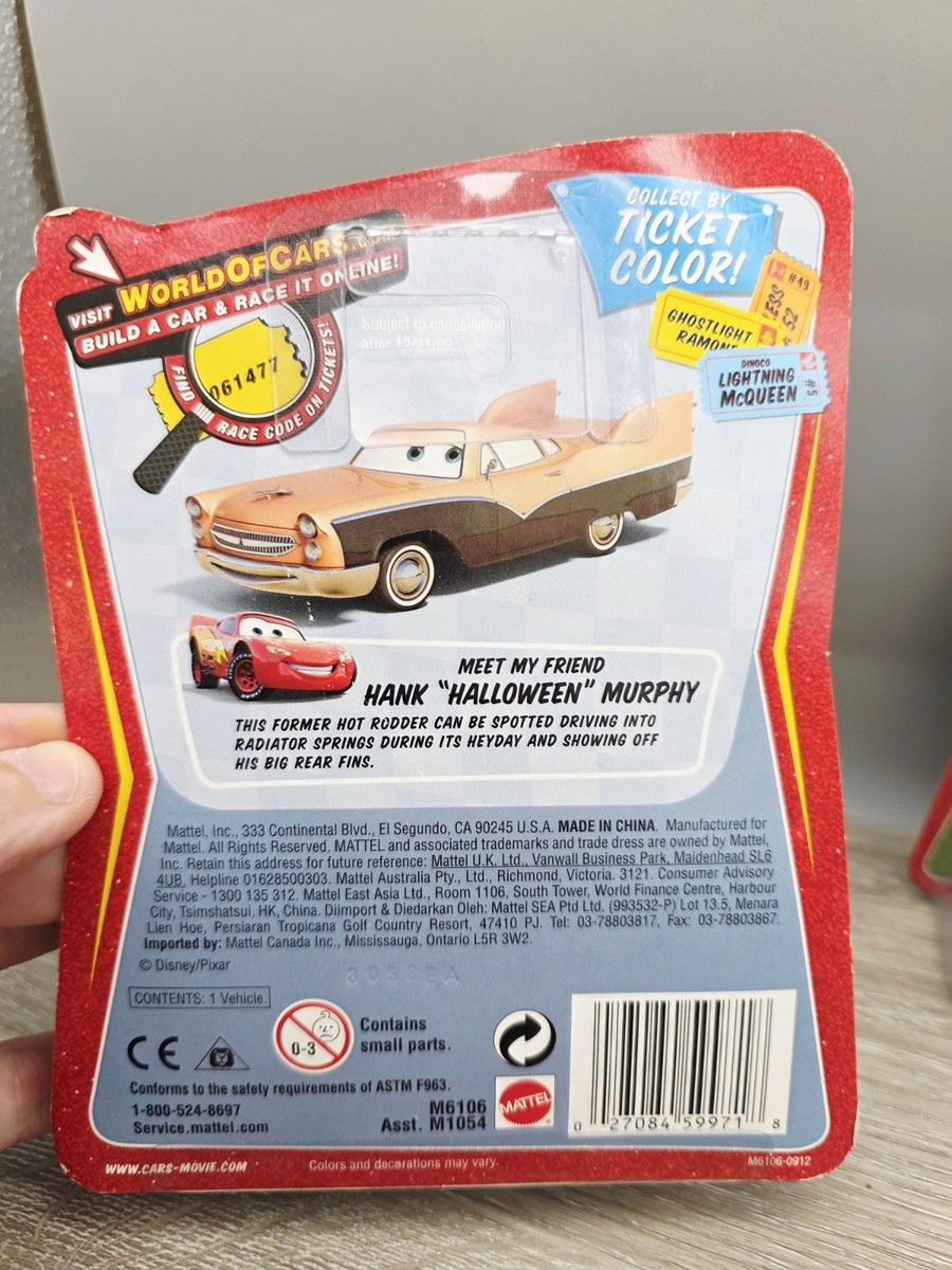 DISNEY PIXAR CARS Pitty Lot 5 Vitoline Tank Coat Easy Idle Octane
