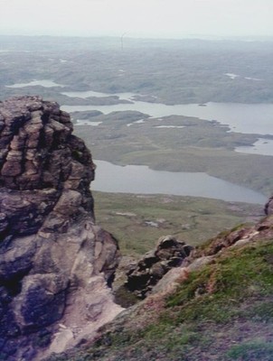 Photo 6x4 The airy summit ridge of Stac Pollaidh The Torridonian sandston c1967