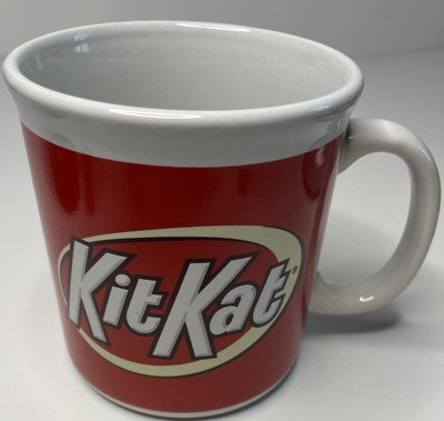 Kit-Kat Red White Coffee Mug Galerie Hershey Candy Co 10 oz
