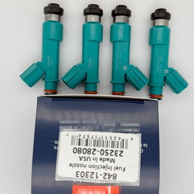 4X Genuine OEM Fuel Injector 23250-28080 For 2004-2007 Toyota Rav4 2.4l 2AZ-FE